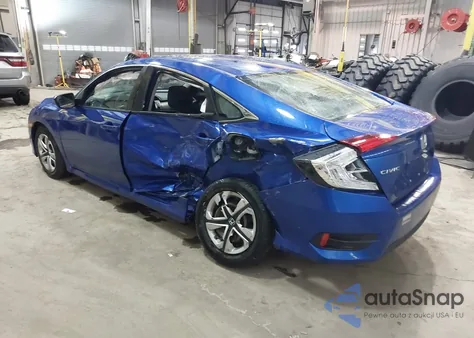 2018 Honda Civic Lx from USA, damaged, VIN 19XFC2F57JE026507